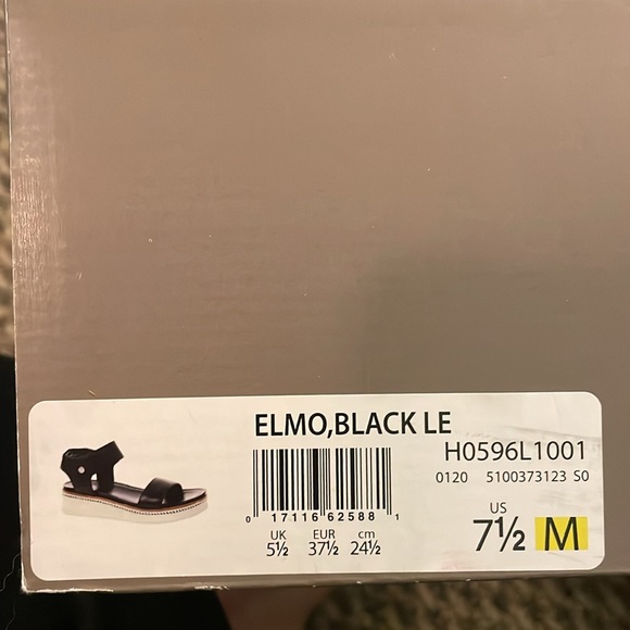 Franco Sarto - strappy shoes - size 7.5    - the style is Elmo black - Picture 5 of 5